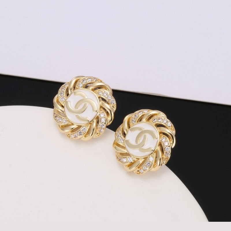 Ch*el earrings